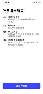 ChatGPT使用界面示例