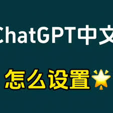 ChatGPT中文设置