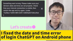 ChatGPT 错误提示